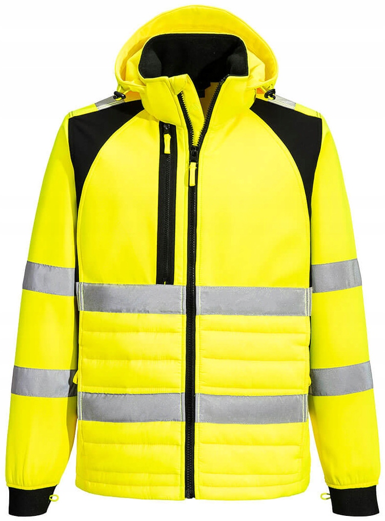 Výstražná hybridní bunda Portwest CD863 Ybr vel. S