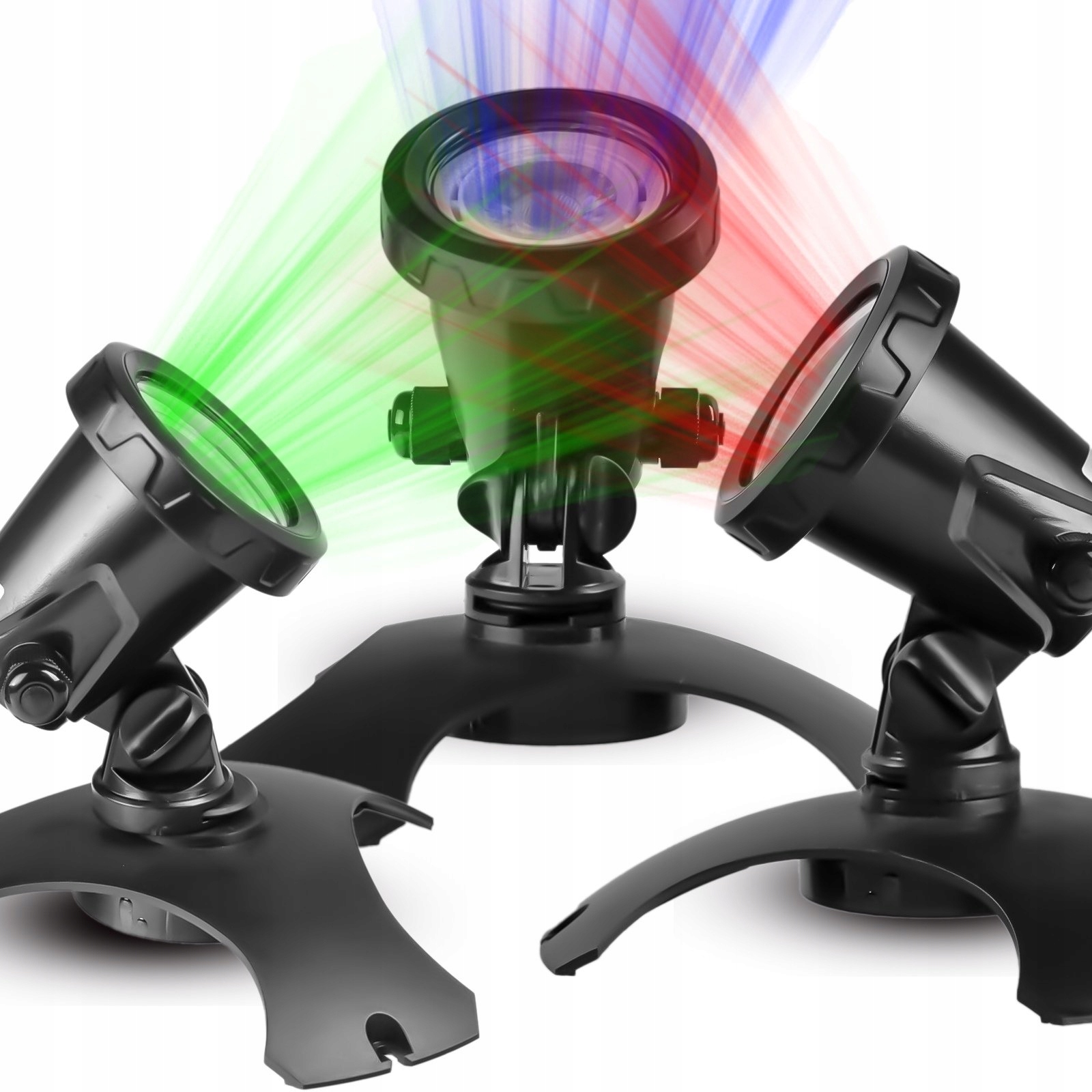 Led Záhradné Osvetlenie, Jazierko, Farebné Vonkajšie Lampy 3X3W