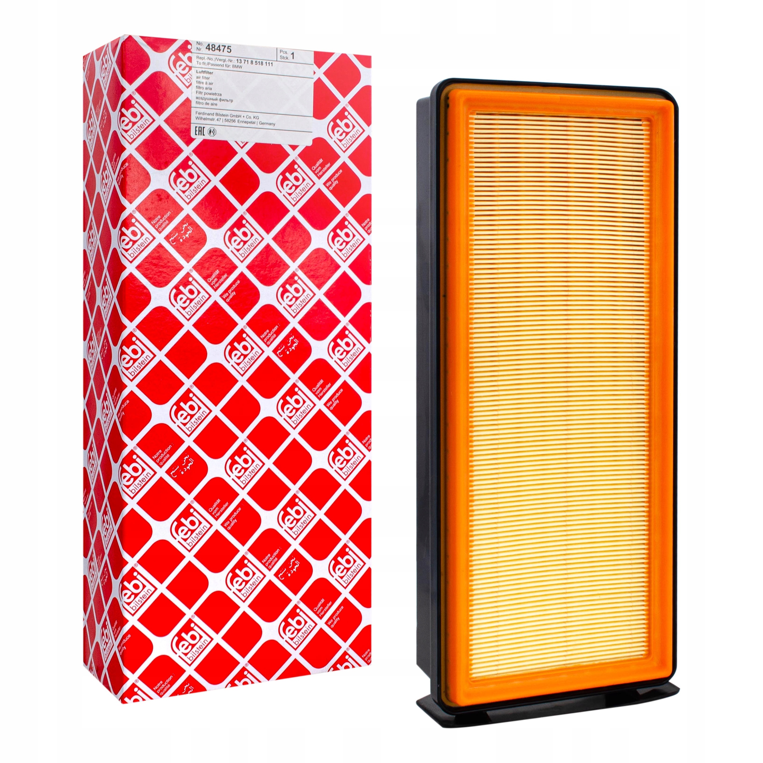 

Filtr Powietrza Bmw F30 F36 F10 F13 F25 3.0d 3.5d