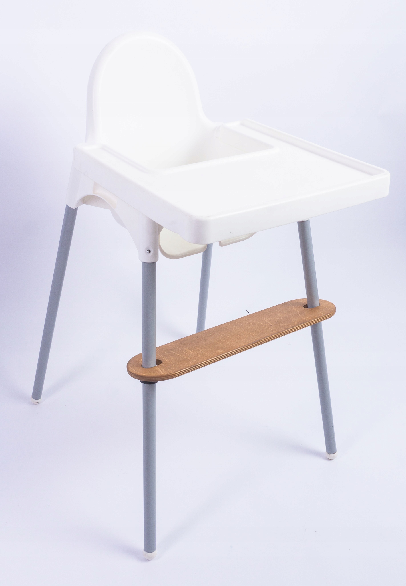 Regulowany Podnóżek do krzesełka Ikea Antilop - różne kolory Materiał tworzywo, drewno