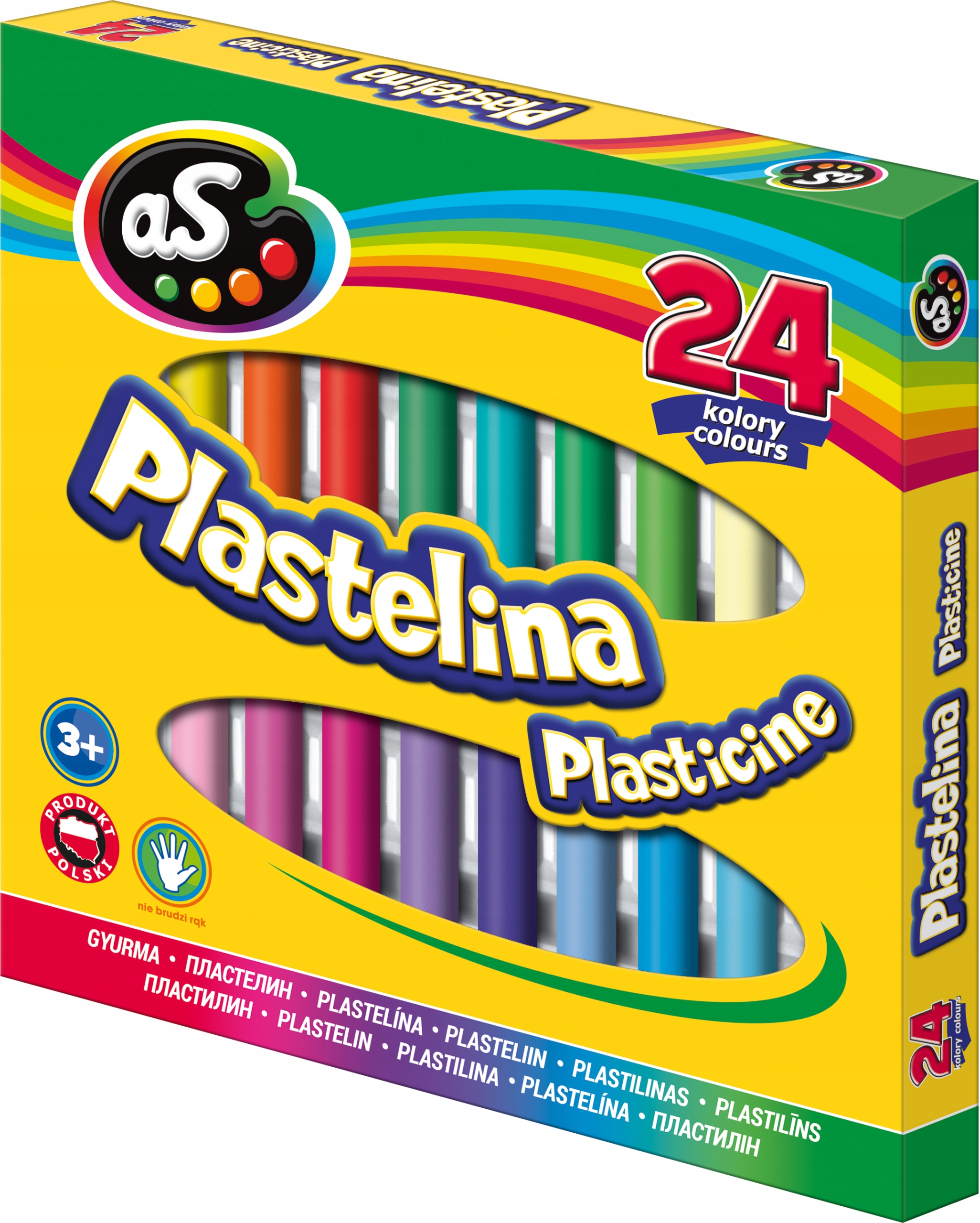 

Plastelina 24kol As 303219004