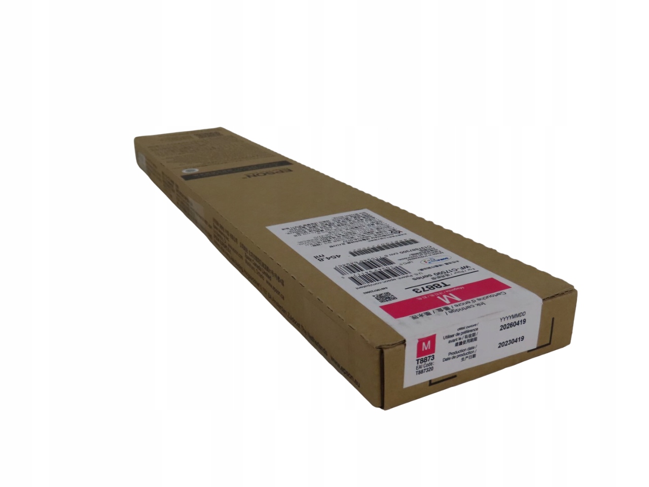 Inkoust Epson T8873 C13T887300 červený (magenta) purpurový