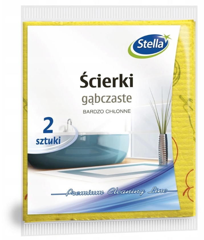 

Stella Ścierki Gąbczaste 2szt. Bardzo Chłonne