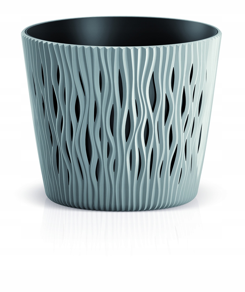 

Doniczka okrągła Sandy Round Szary Kamień 15,8cm