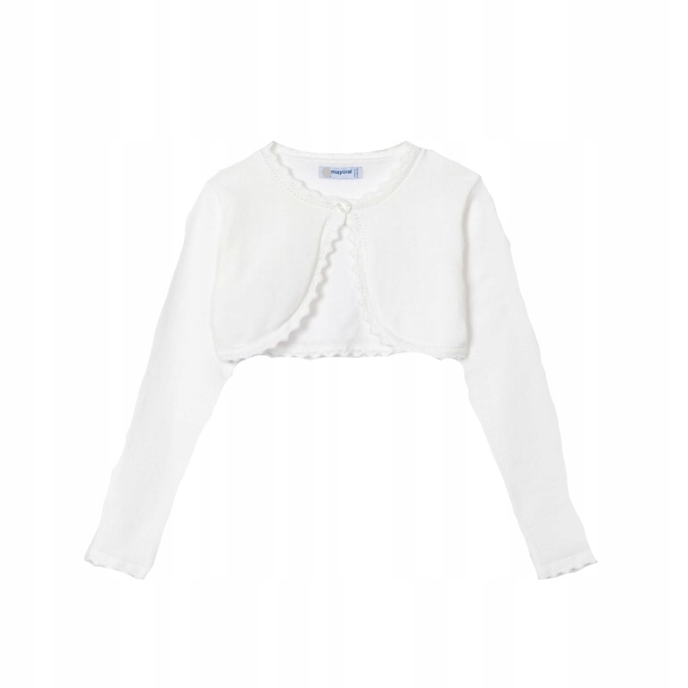 

Bolerko Mayoral 320 ecru sweterek r.104