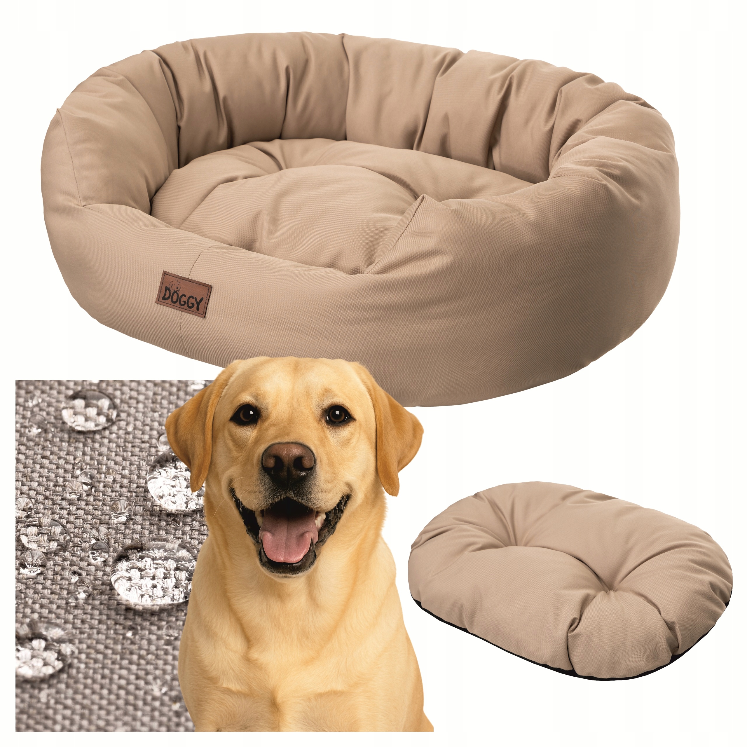 Levně Pelíšek pro psa – voděodolná pohovka Potah pro psa velké XXL 113 x 94 cm