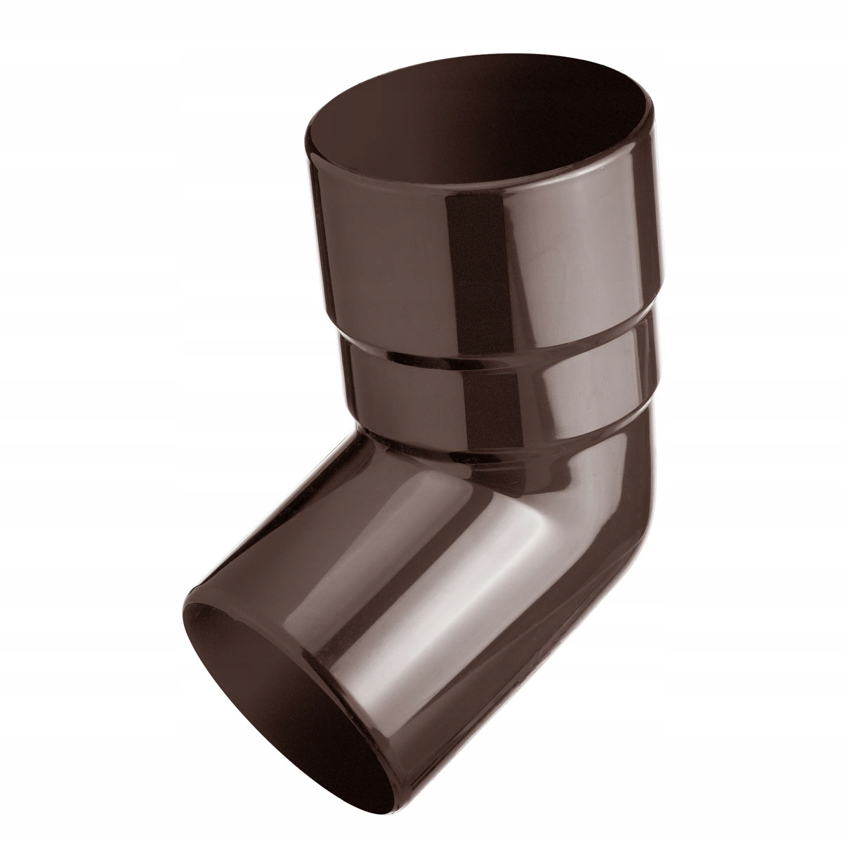 KOLANO rury spustowej PVC 90mm różne kolory