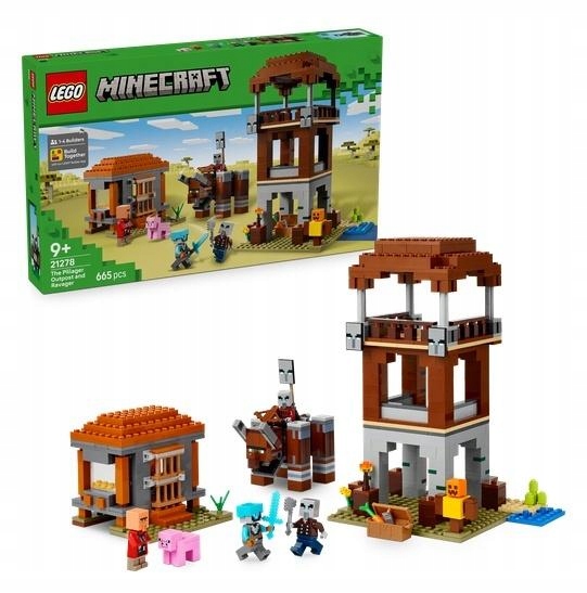 Lego(r) Minecraft 21278 Úkryt loupežníků