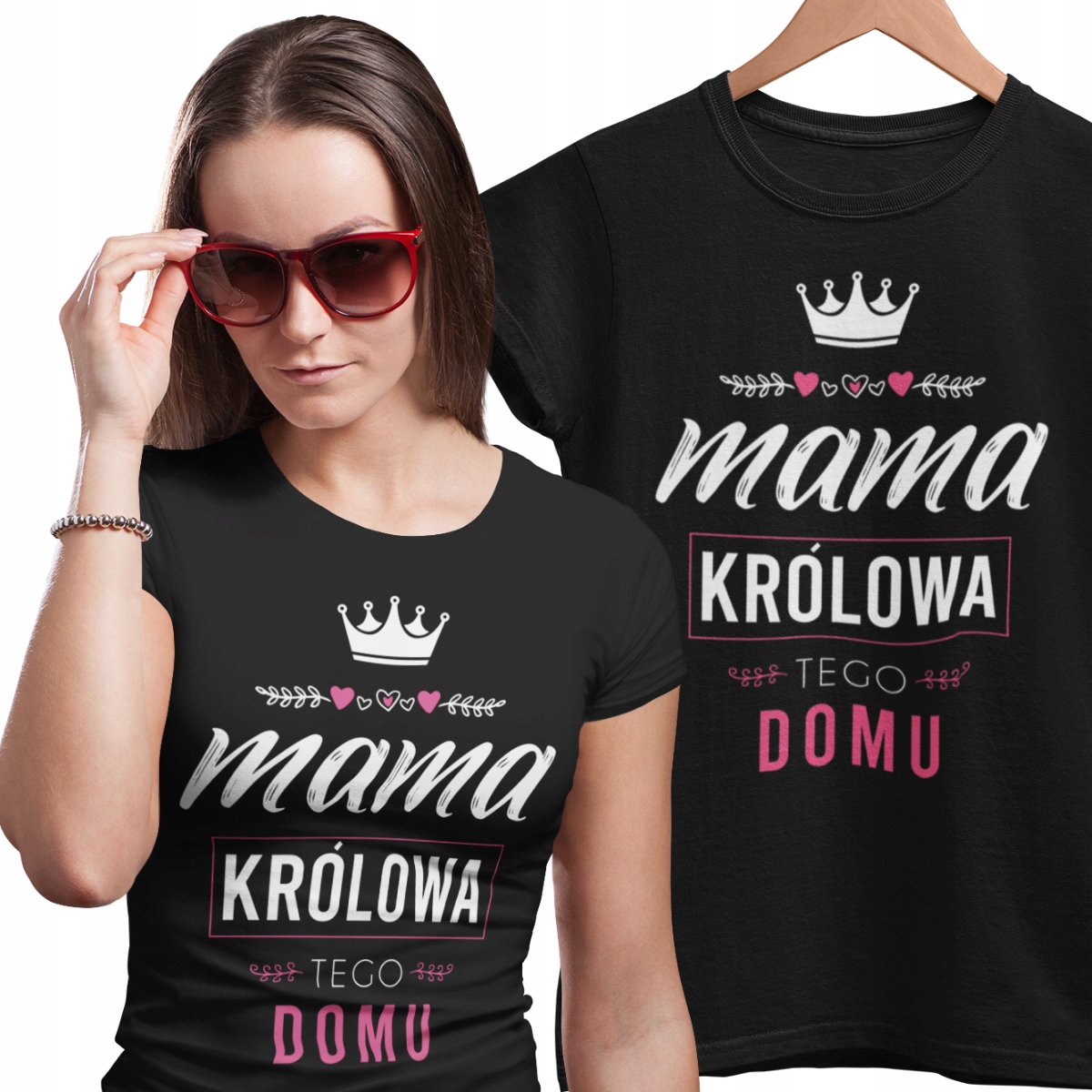 

Koszulka Prezent Dla Mamy Królowa Tego Domu
