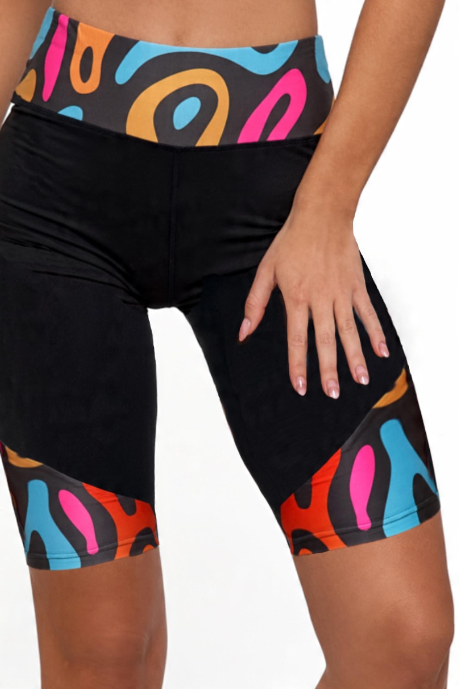 

legginsy leginsy Krótkie Spodenki damskie Lato XXL