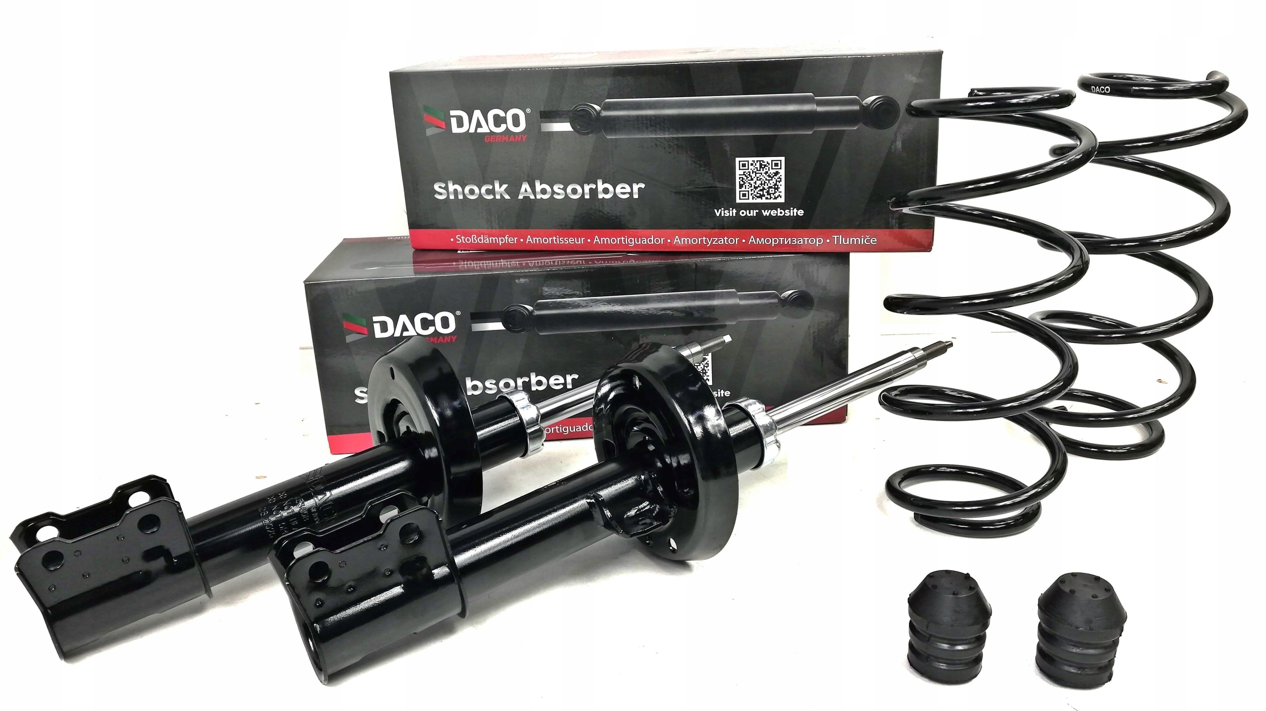 ZESTAW 2X AMORTYZATORY SPRĘŻYNY OPEL ZAFIRA A