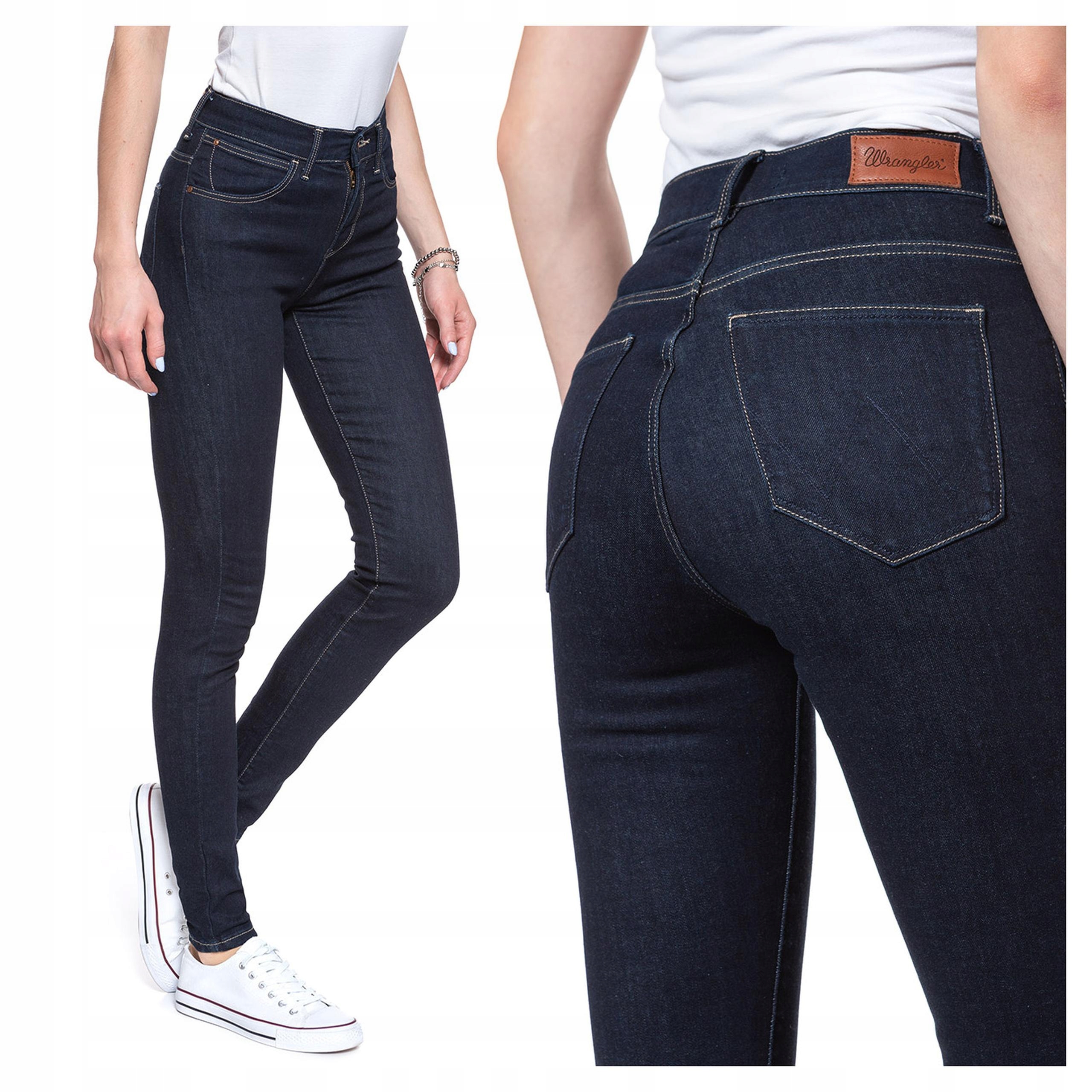 Dámské džínové kalhoty Wrangler High Rise Skinny 24/32