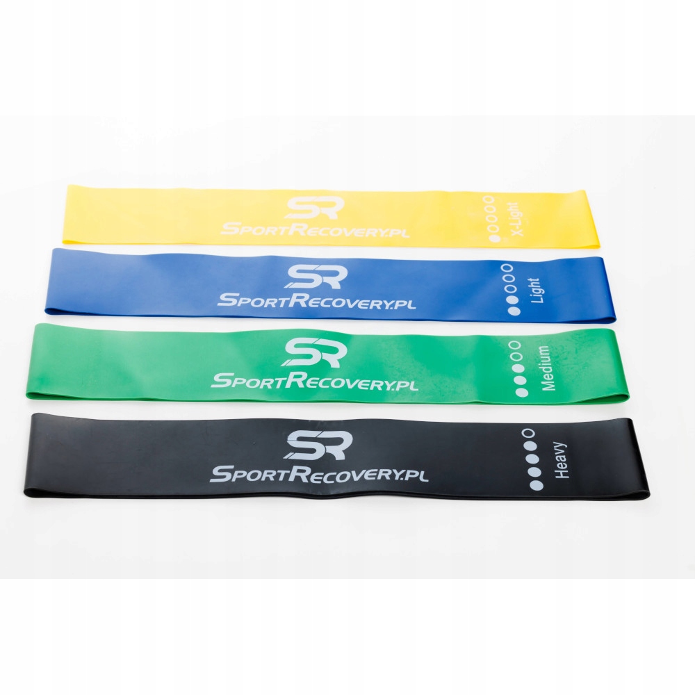 

Zestaw 4 Gum Taśm Oporowych Fit Mini Power Band Sr