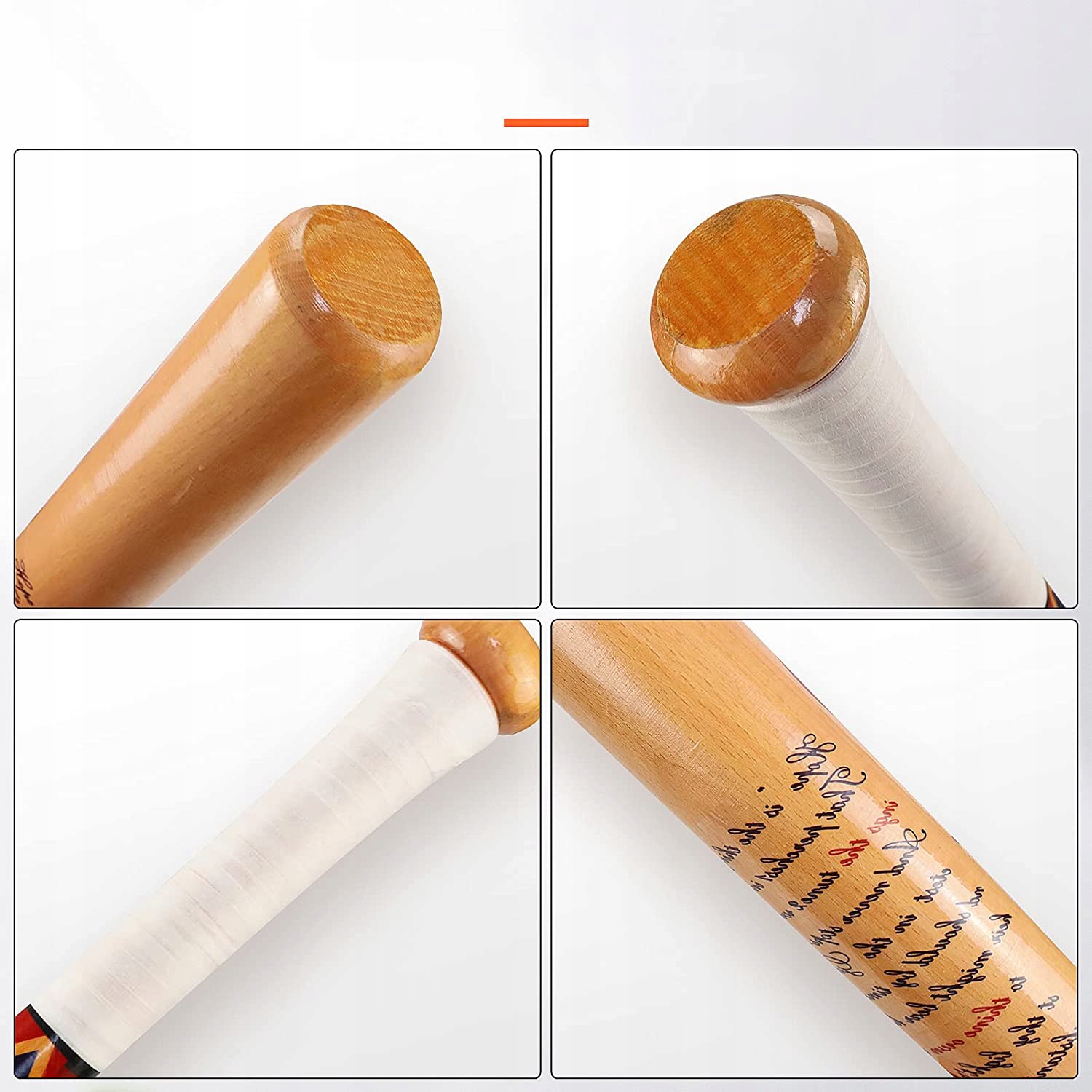 Drewniany Kij Baseballowy Prezent 83 cm Cosplay Średnica w najszerszym miejscu 2 cm