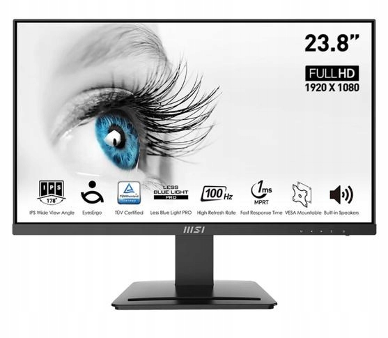 Msi Monitor Pro MP243X 24 palců/LED/FHD/Flat/100Hz/Black