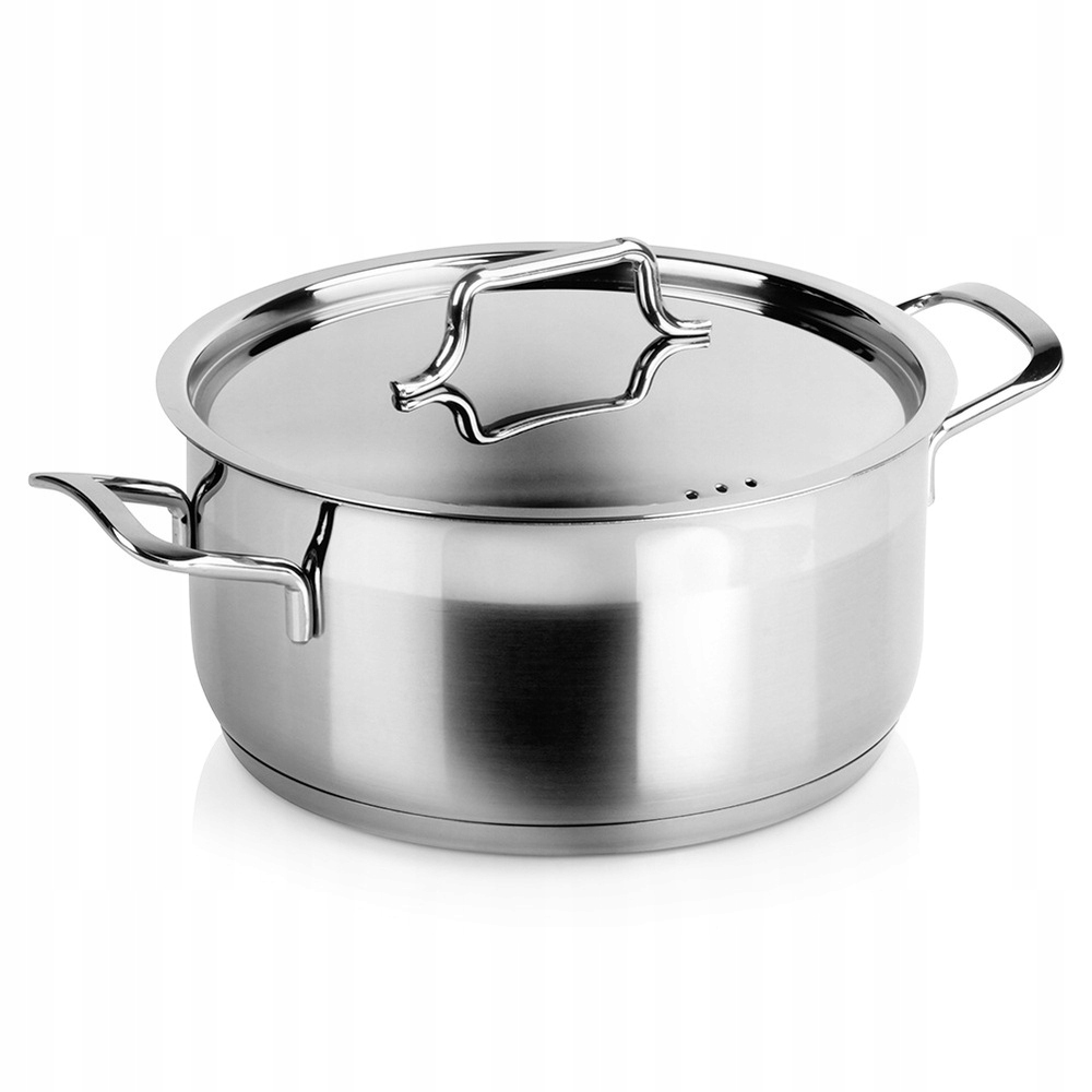 Oceľový Hrniec S Pokrievkou Plyn Indukcia Anett 20 CM 3 L