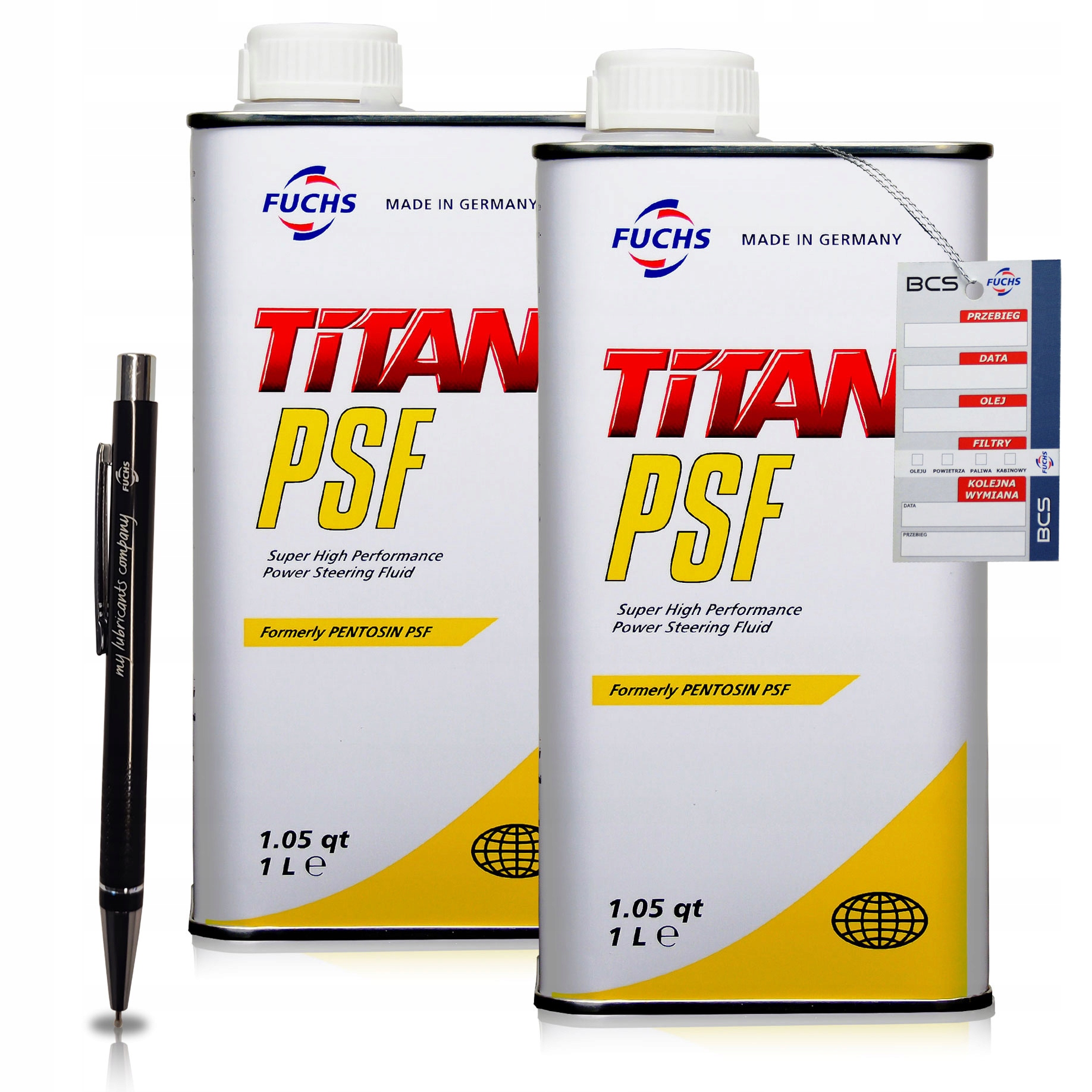 2 Litry Fuchs Titan Psf Mb 236.3 Pentosin Płyn Do Wspomagania 2L