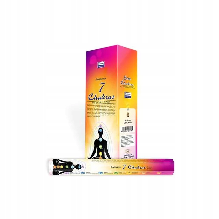 Kadzidełka Darshan 7 Czakr