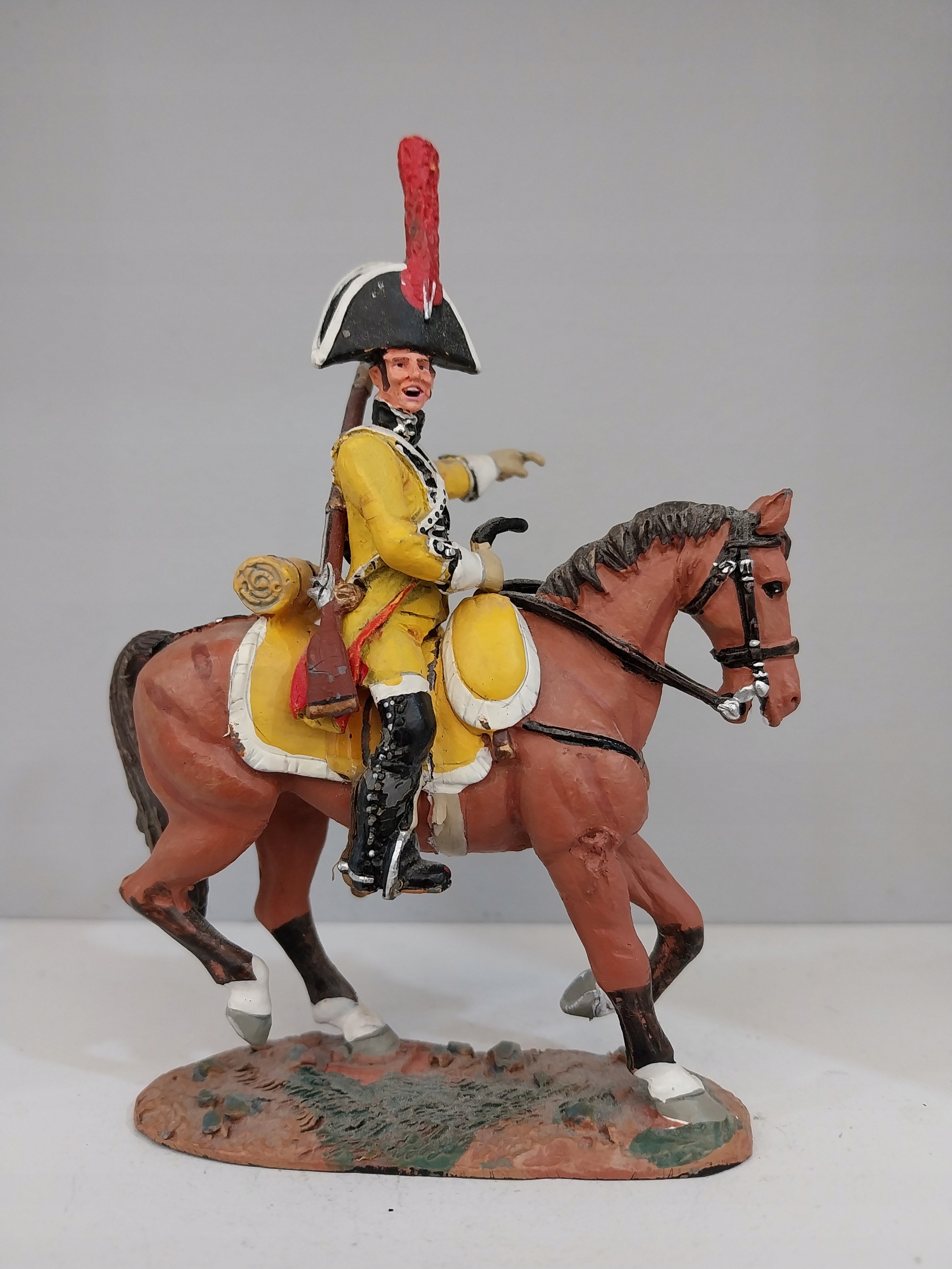 Trooper Spanish Numancia Dragoons 1808 Del Prado 1/30 SNC068
