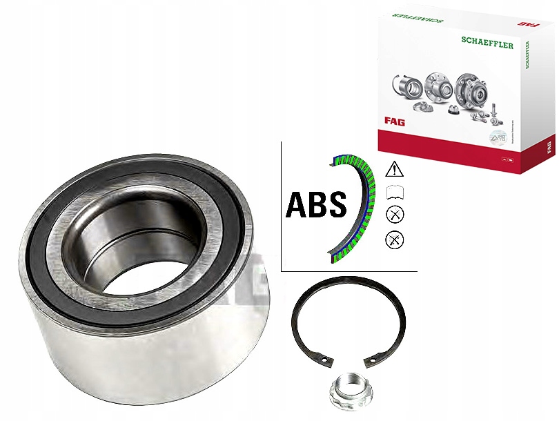 Ložisko Kola Bmw Zadní E87 E90 Fag Asistent Kolize #34