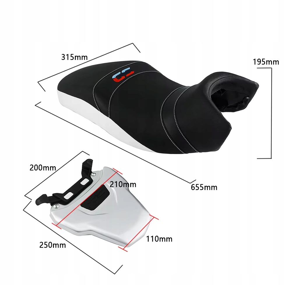 TopX Siedzenie Kanapa Fotel BMW R 1200 GS R1200 GS R1200GS 1250 i ADV 13+ Producent TopX