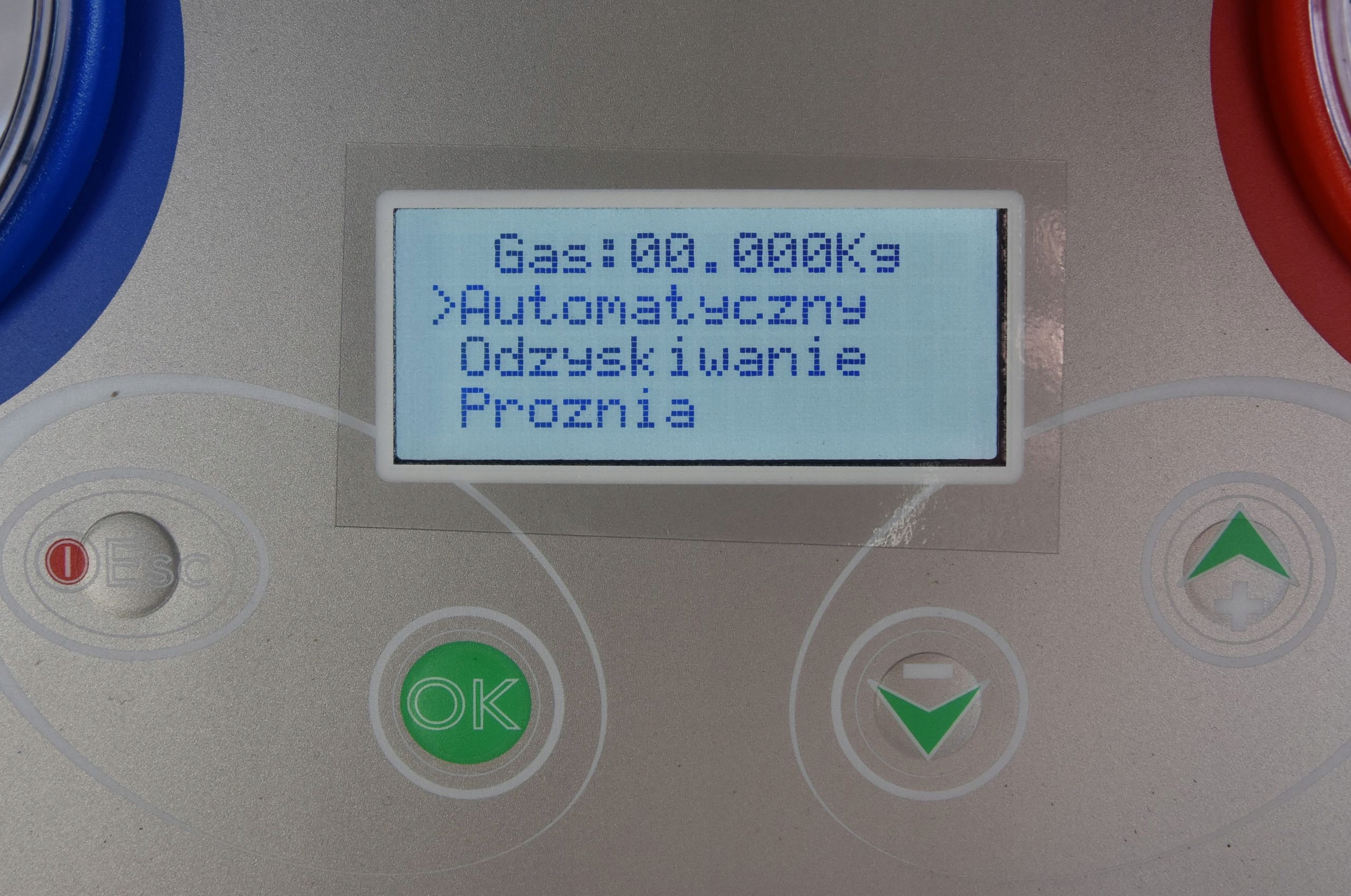 STACJA KLIMATYZACJI NORDIK PLUS CTR DENSO R134a Tryb pracy automatyczny
