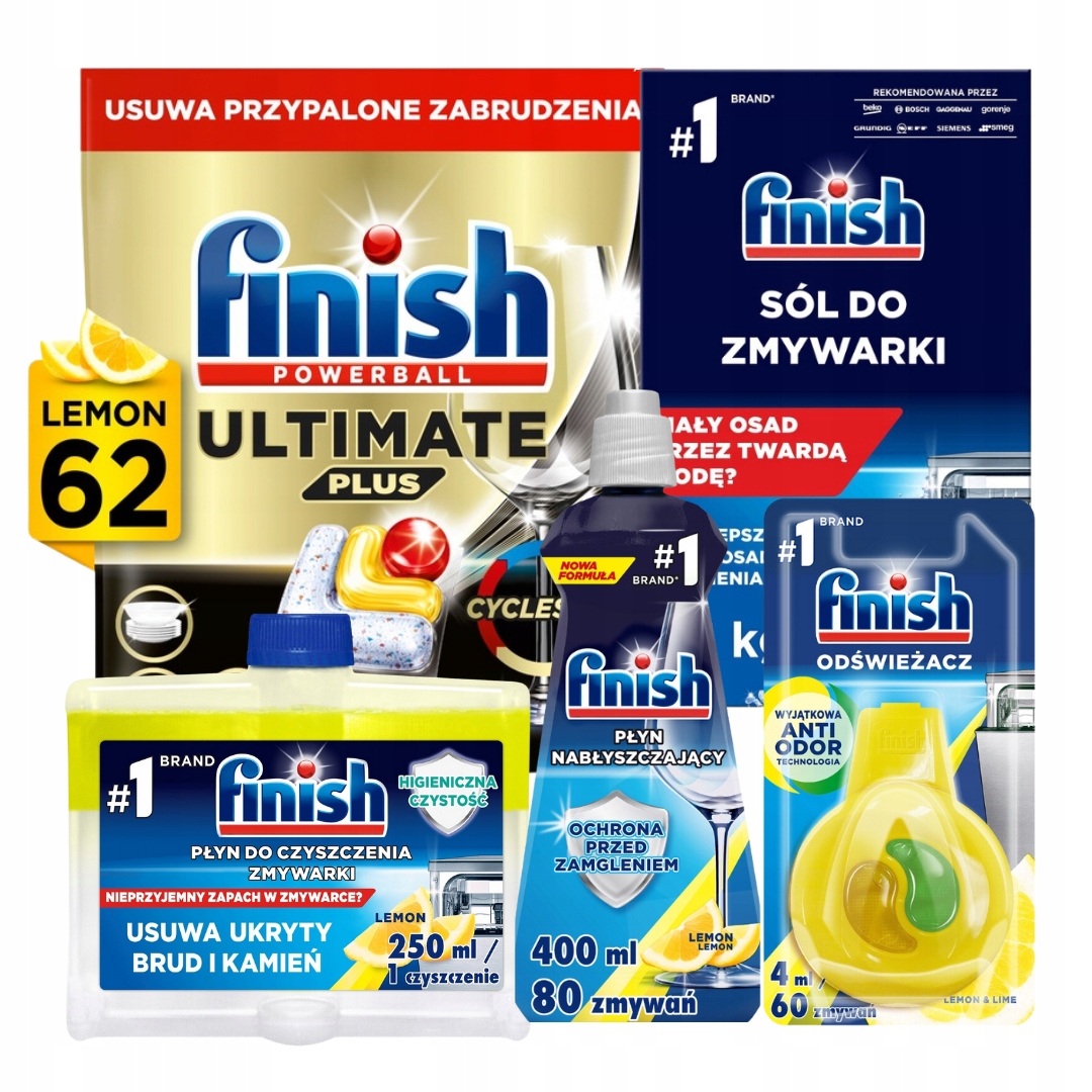 Levně Finish Ultimate Plus 62 XL 5 produktů