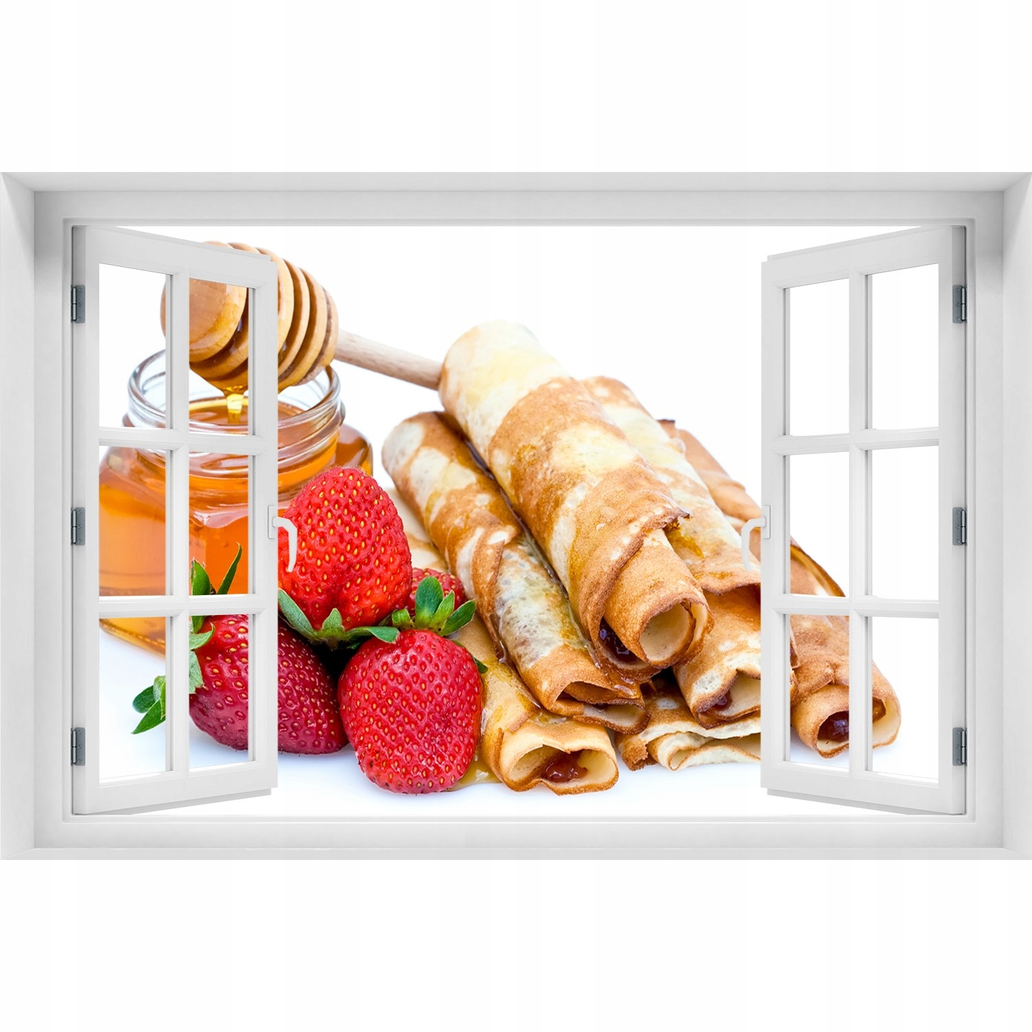 

Naklejka 3D Okno samoprzylepne Pyszne naleśniki