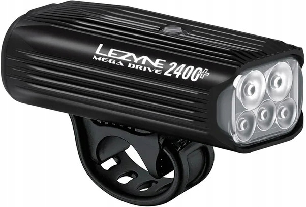 Přední světlo Lezyne Drive 2400+ 2400lm 9600 mAh Usb C