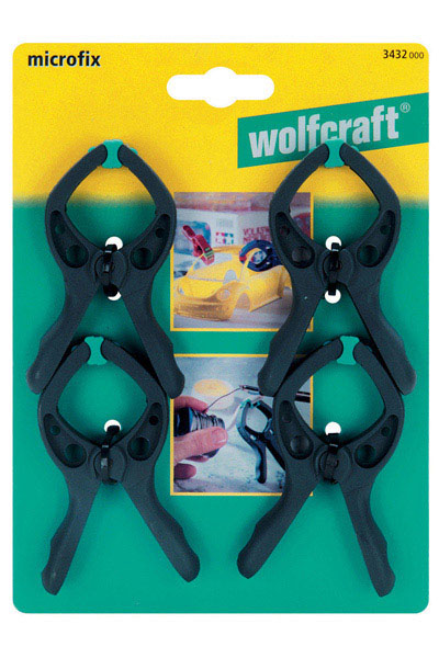 

Wolfcraft Ścisk sprężynowy microfix 30 mm 4 szt.