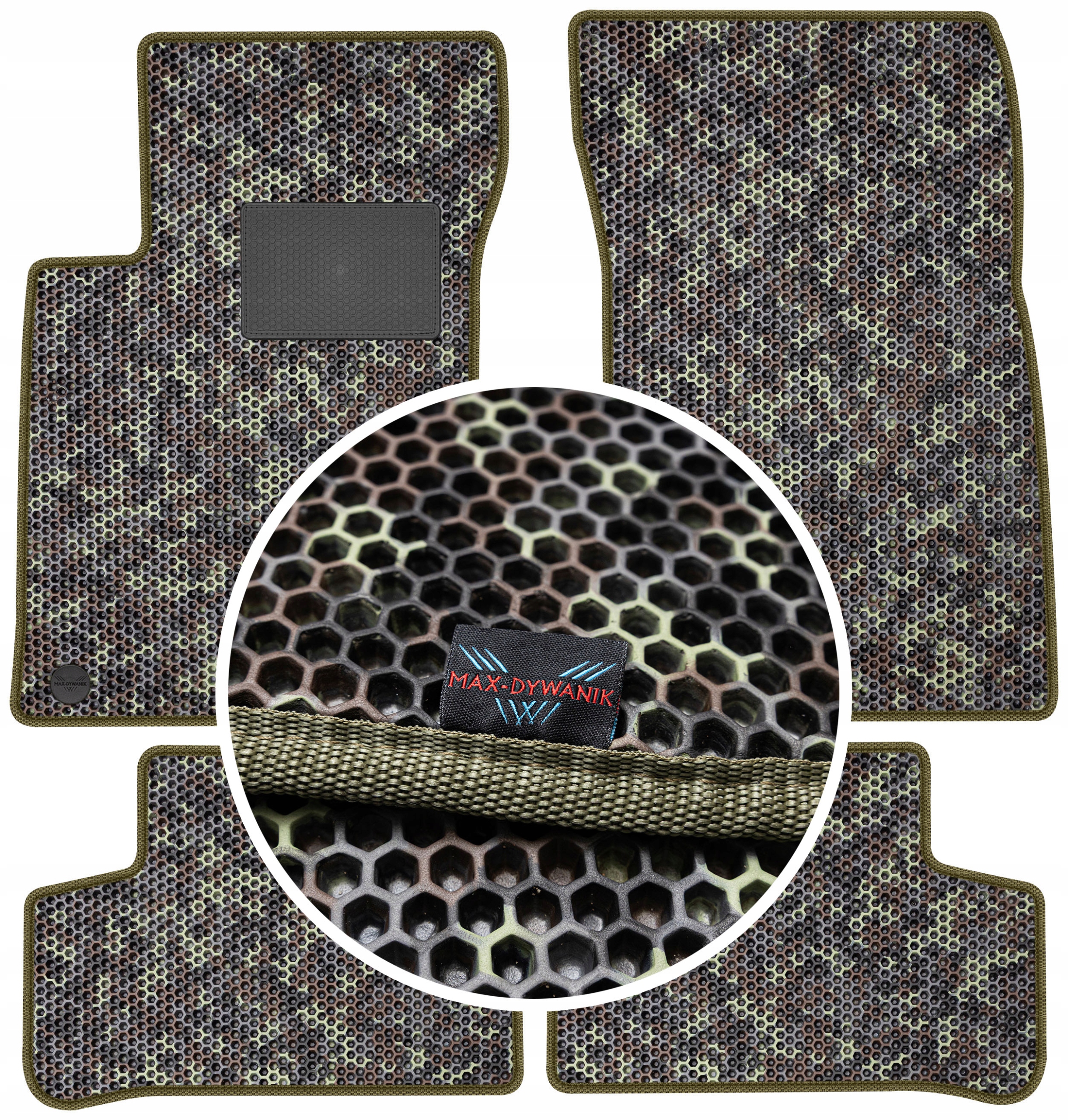 Mercedes Gla II H247 2020 Gumové rohože Eva Moro