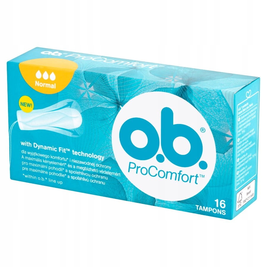 

O.b. Tampony Procomfort Normal 16SZT