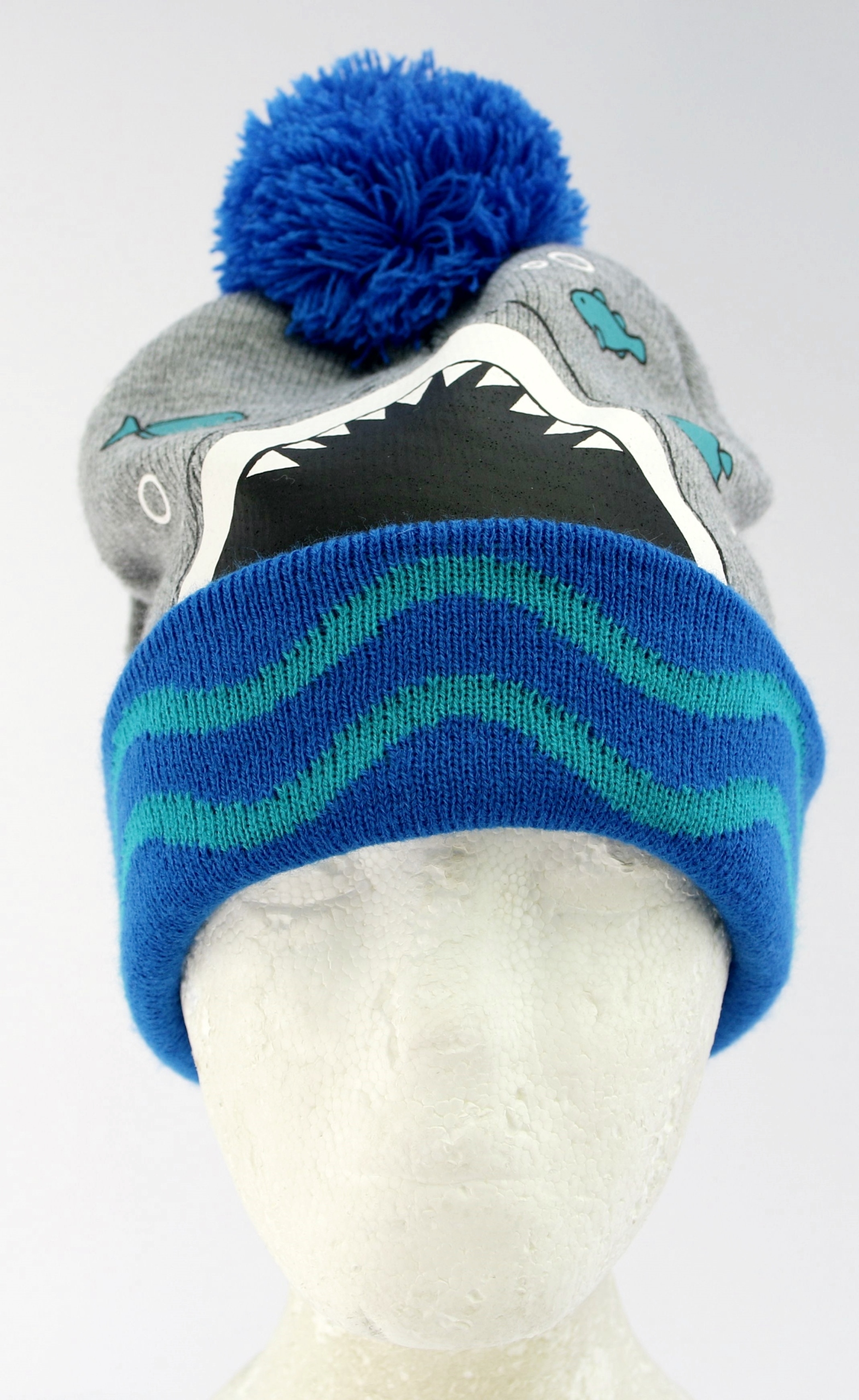 Baby Shark Rekin Czapka Zimowa Rękawiczki 50-55cm Bohater Baby Shark