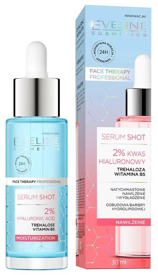

Eveline Kuracja Serum Shot 2% Kwas Hialuronowy