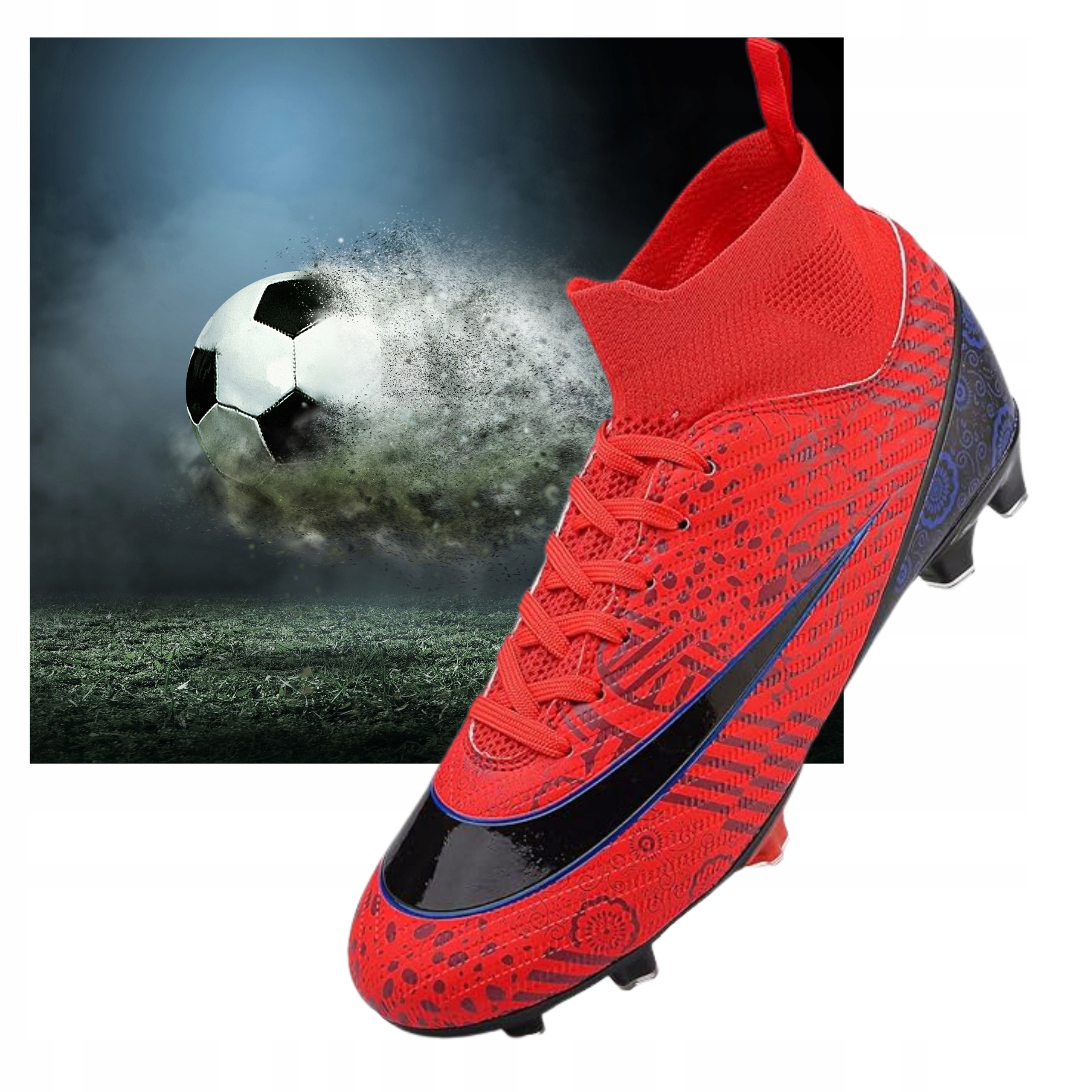 Korkové Fotbalová obuv tréninkové pánské kopačky na fotbal, sportovní lanka Fg