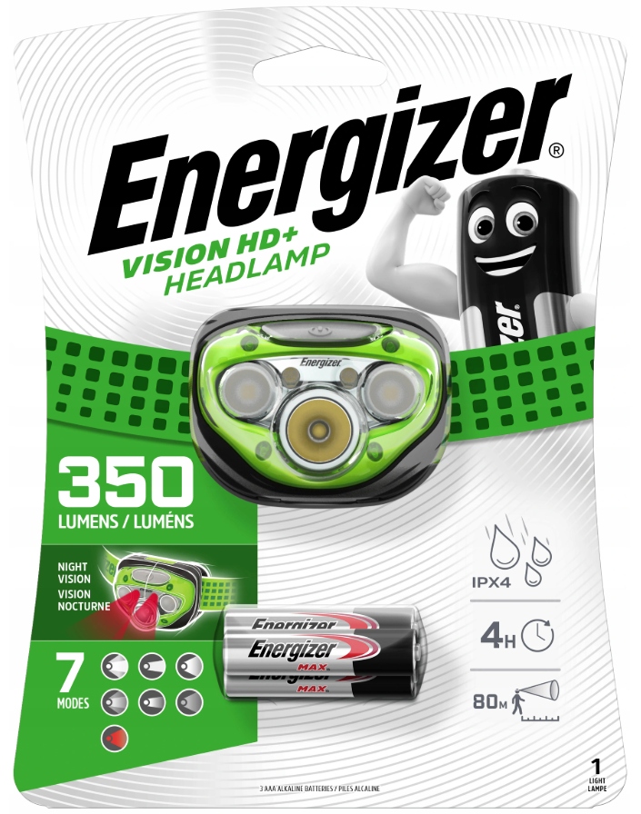 

Latarka Czołowa Energizer Vision Headlight Hd+