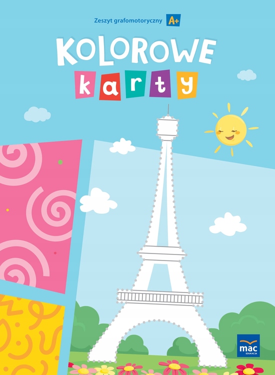 

Kolorowe Karty Poziom A+ Zeszyt Grafomotoryczny