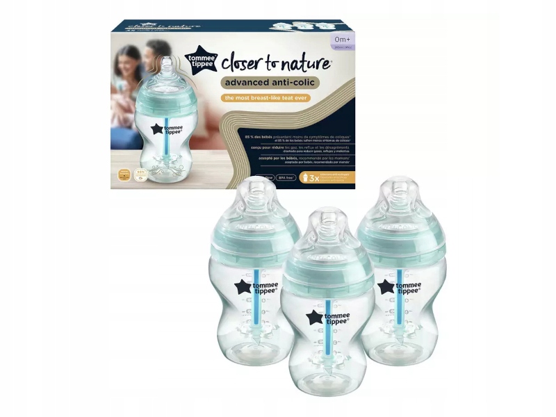 

Butelka Antykolkowa 3X 260 Advanced Tommee Tippee