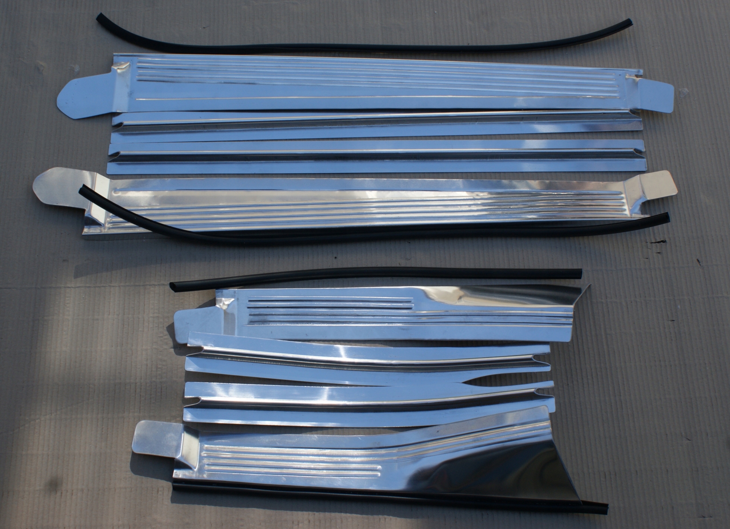 Aluminiowe listwy progowe progi FSO WARSZAWA M20