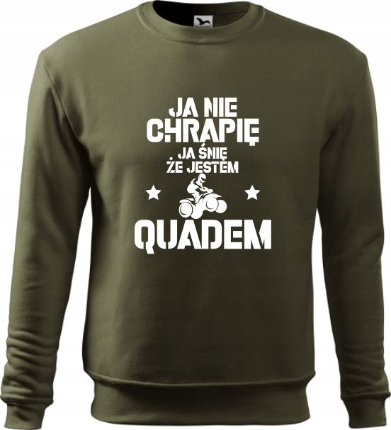 

Ciepła Bluza Urodziny Ja nie chrapię quad