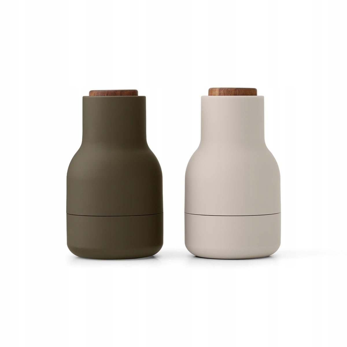 Audo Bottle Mlynček na soľ a korenie 12 cm Khaki
