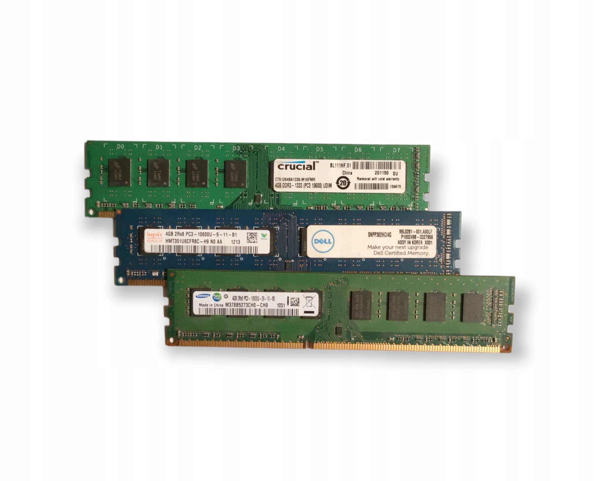 

Pamieć Ram 4GB DDR3 1333MHz Do Pc