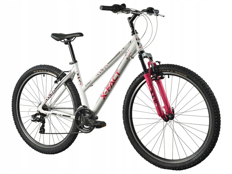 Rower górski Mtb Esperia 7507D Flash 27.5 cala damski Biało-różowy