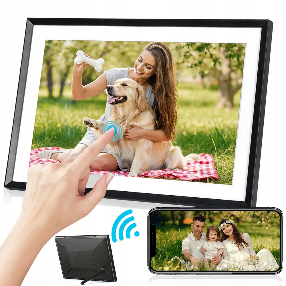 Rámeček Na Fotografie Filmy Frameo 10.1" Dotykový Velký Dárek