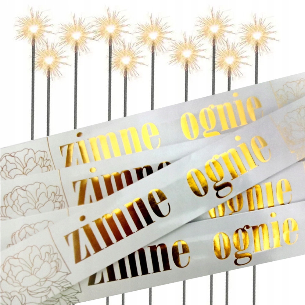 

Zimne ognie Grube Długie 70 cm na wesele 10 szt