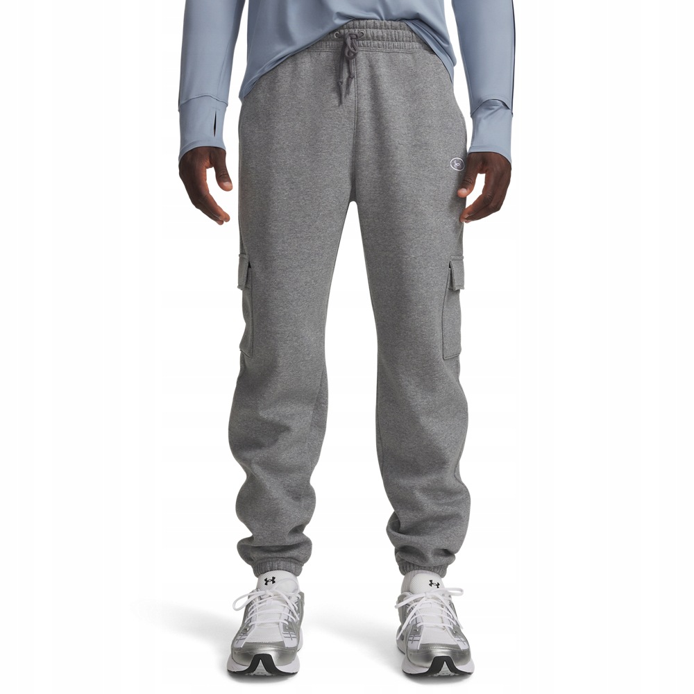 Pánské Joggery Rival Fleece Cargo Šedý Melír Xs Under Armour AW26