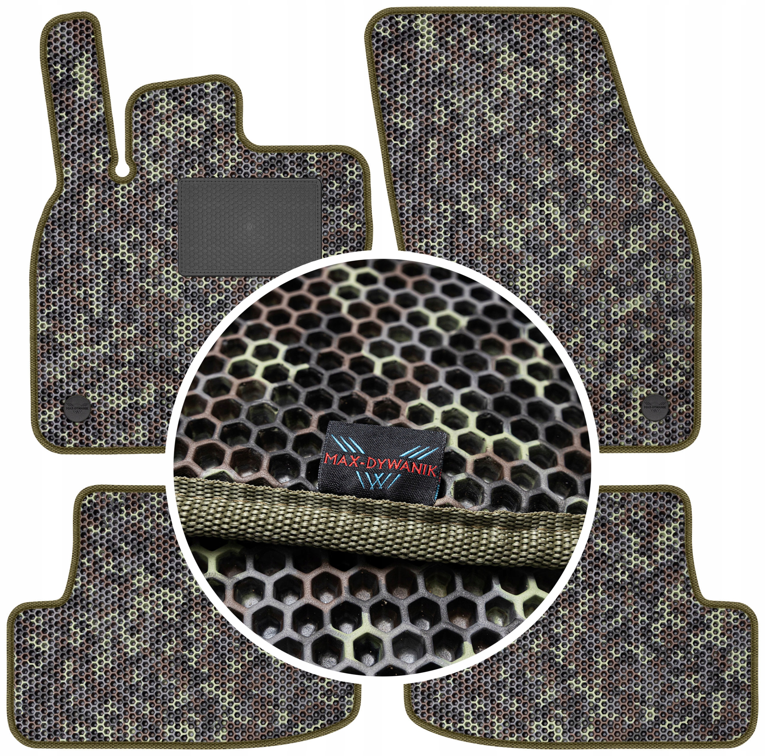 Audi Q2 Suv 2016 Gumové rohože Eva Moro