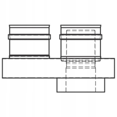 VIESSMANN ADAPTER SYSTEMU SPALIN FI 60/100 - FI 80