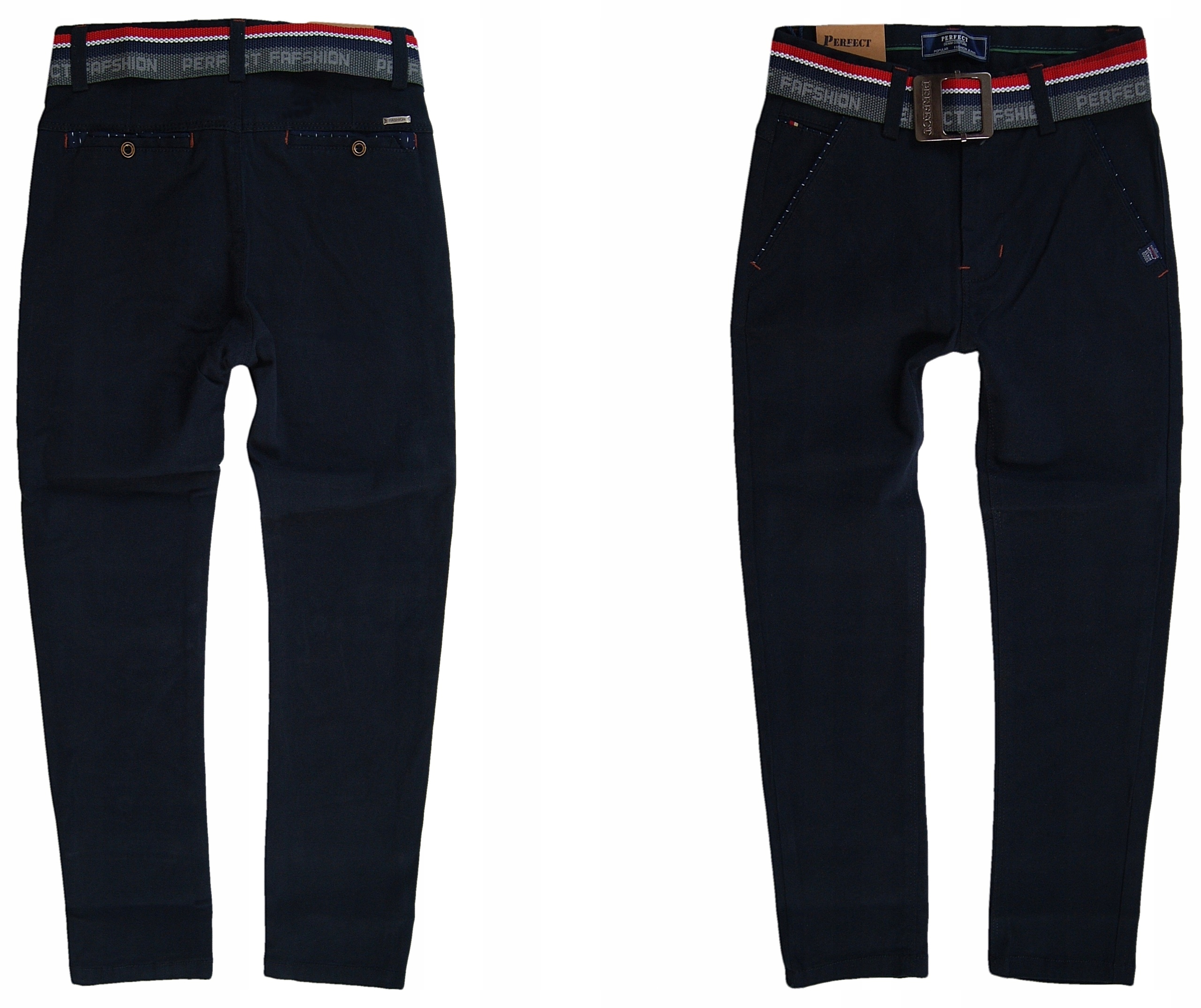 

83 Wizytowe Spodnie Chinos Slim 158