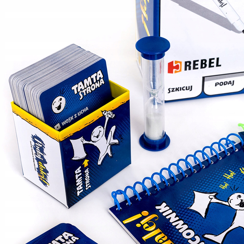 Gra Planszowa dla DZIECI Rodzinna Podaj dalej! Wiek gracza 12-14 lat 15-18 lat 18+